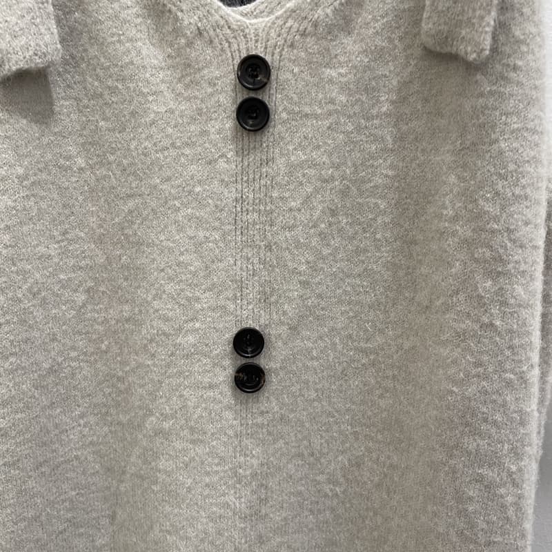 シンプル上質ニットワンピースキャミソール