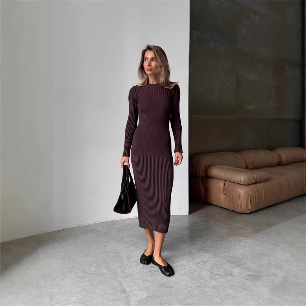 ラグジュアリータイトニットワンピース